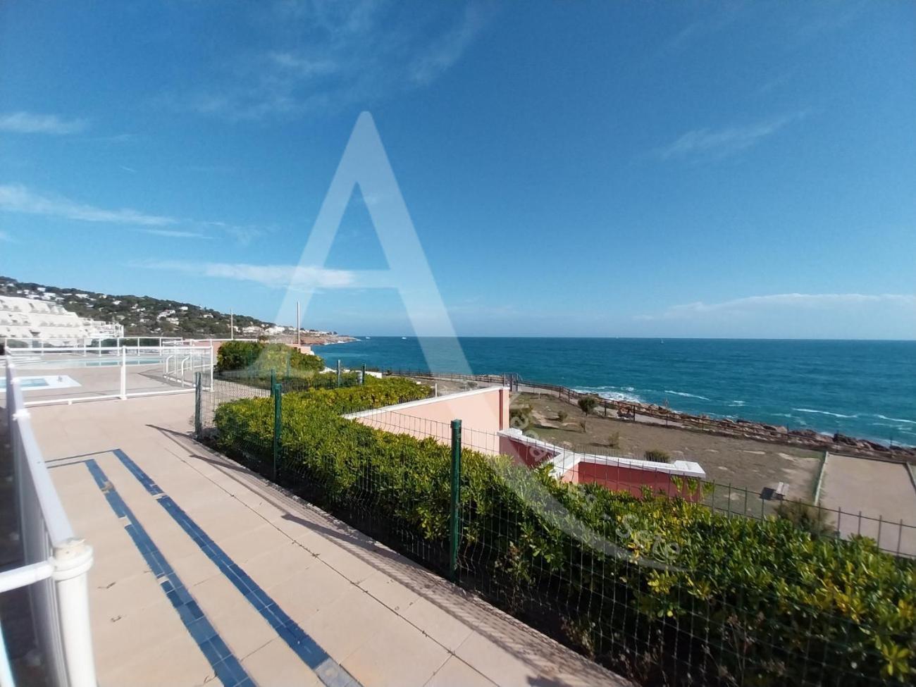 Studio 4 Pers, Pkg, 1Ere Ligne Mer, Piscine, Tennis Sète Extérieur photo