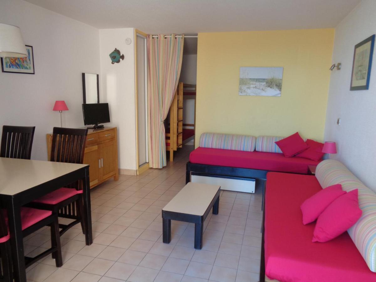 Studio 4 Pers, Pkg, 1Ere Ligne Mer, Piscine, Tennis Sète Extérieur photo