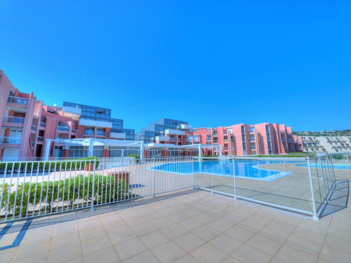 Studio 4 Pers, Pkg, 1Ere Ligne Mer, Piscine, Tennis Sète Extérieur photo